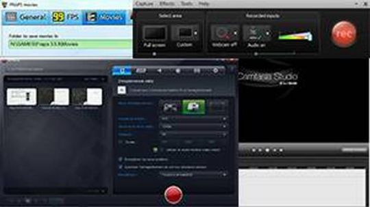 Filmer son écran de PC (Fraps, Action! Mirillis, Camtasia)