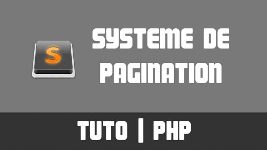 TUTO PHP - Système de pagination
