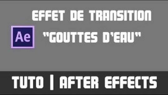 TUTO After Effects - Effet de transition 