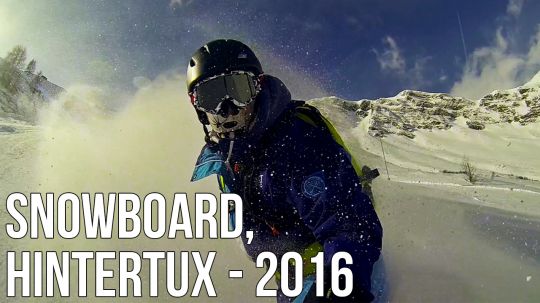 SNOWBOARD - HINTERTUX GLETSCHER - FÉVRIER 2016