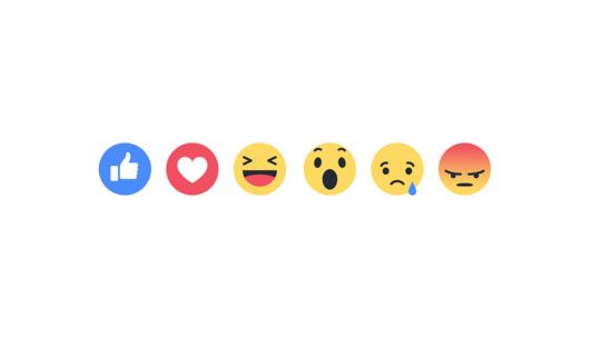 Facebook: Le Like n'est plus tout seul, place aux Réactions !