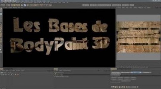 TUTO Cinema 4D - Les bases de BodyPaint 3D