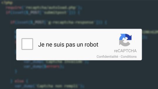 TUTO PHP - Intégrer Google reCaptcha à ses formulaires