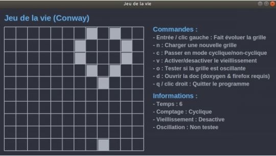 Le Jeu de la vie (avec programme en C et dépôt GitHub 🙂)