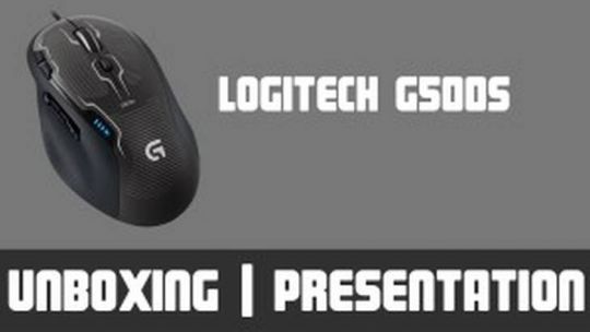 Souris Logitech G500s