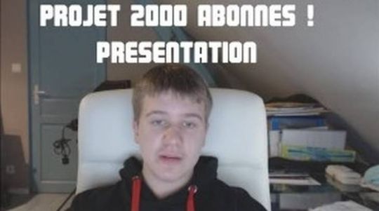 Présentation projet 2000 abonnés